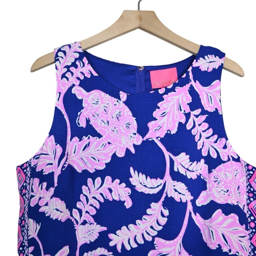 Lilly Pulitzer Womens 14 Donna Lined Romper in Galaxy Blue NEW - Picture 4 of 13